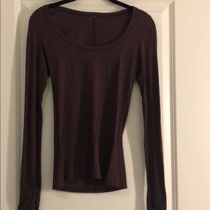 Updated pics long sleeve maroon shirt lululemon